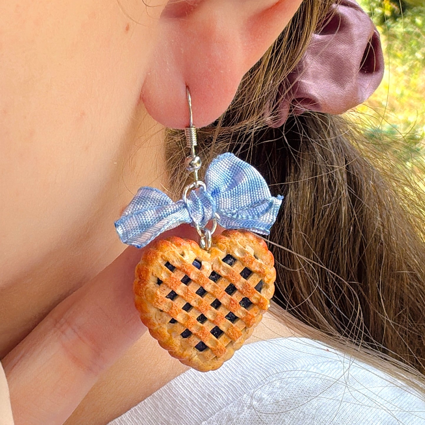 Blueberry Pie Earrings