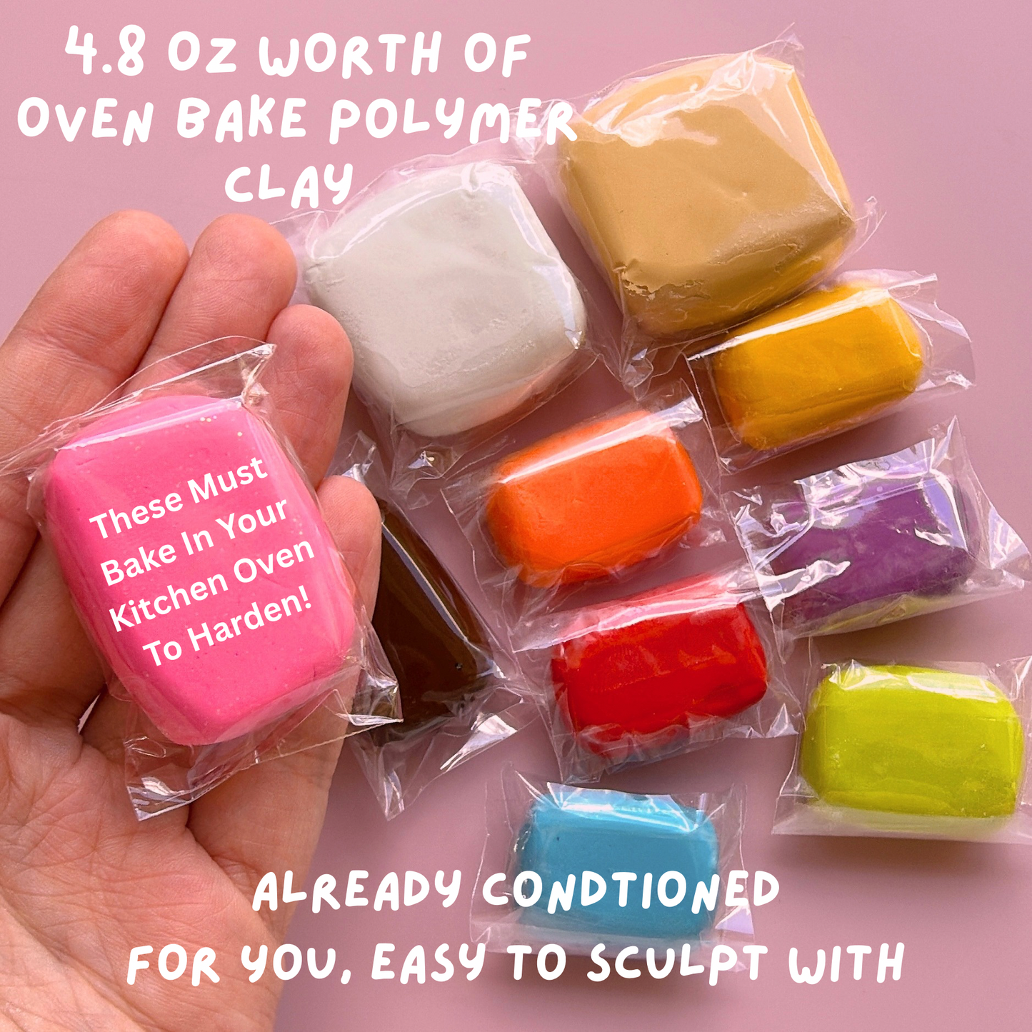 DIY Clay Jewelry Making Kit For Beginners- Make Your Own Polymer Clay Jewelry