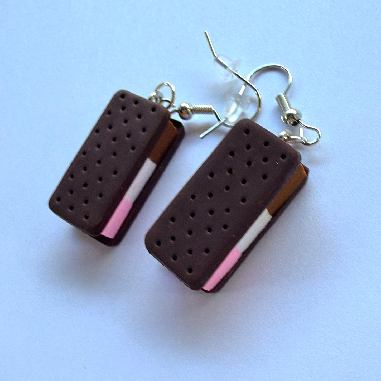 Ice Cream Sandwich Earrings