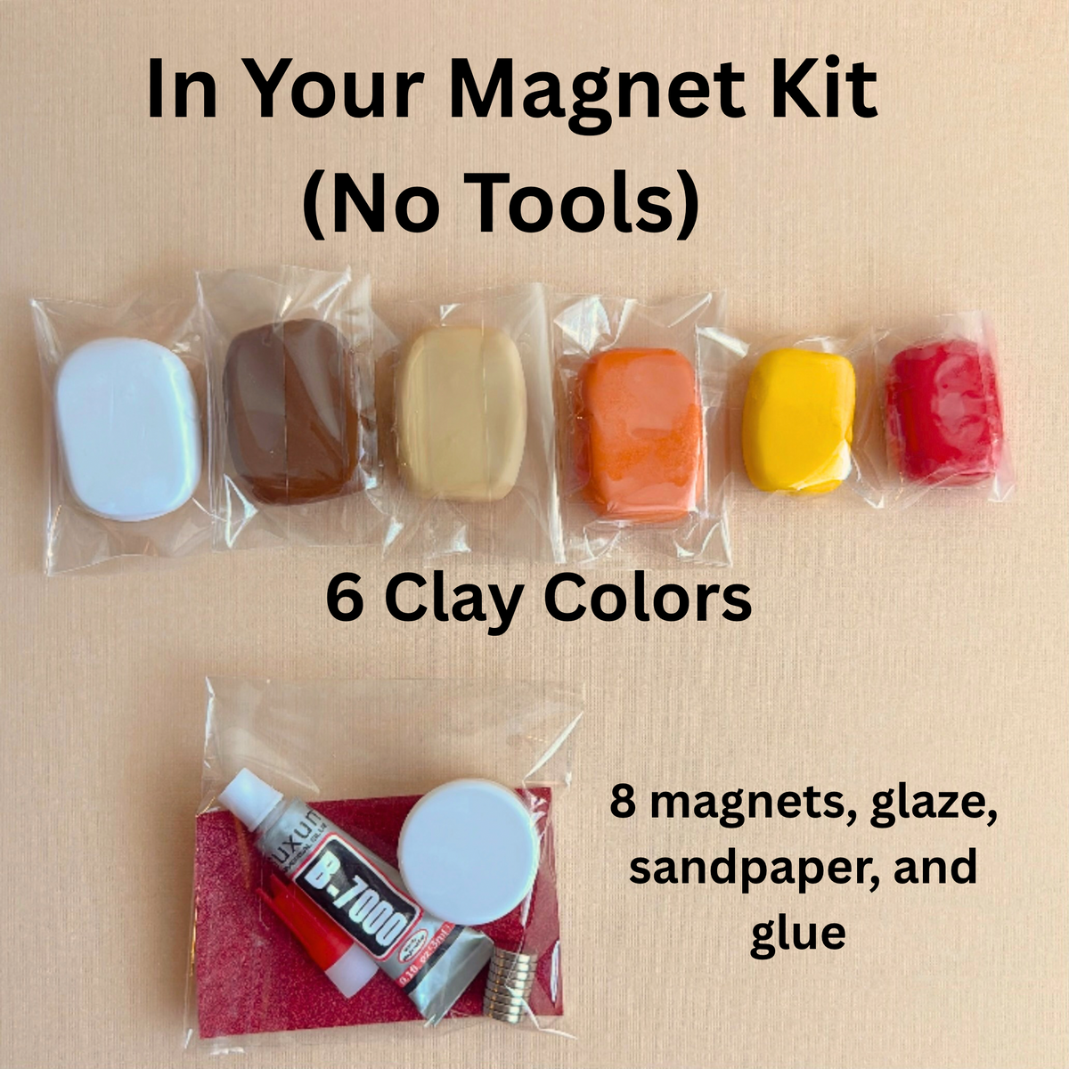 Fall Clay Magnet Making Kit