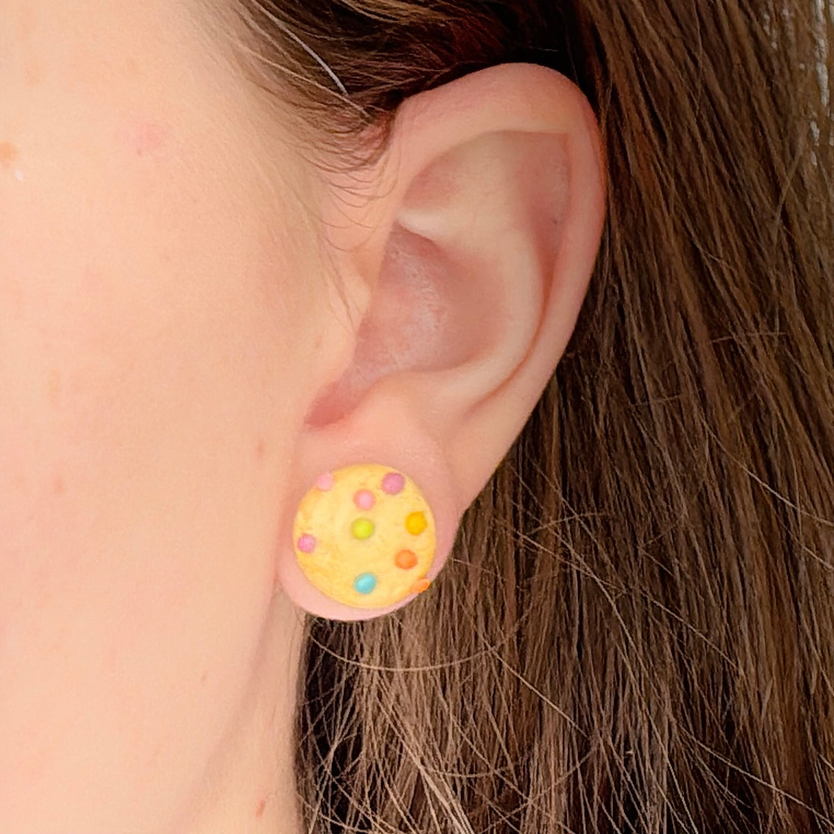 Cookie Stud Earrings