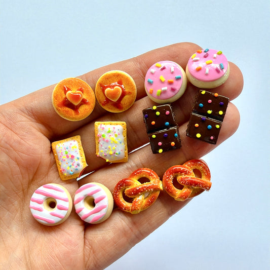Food Themed Stud Earrings