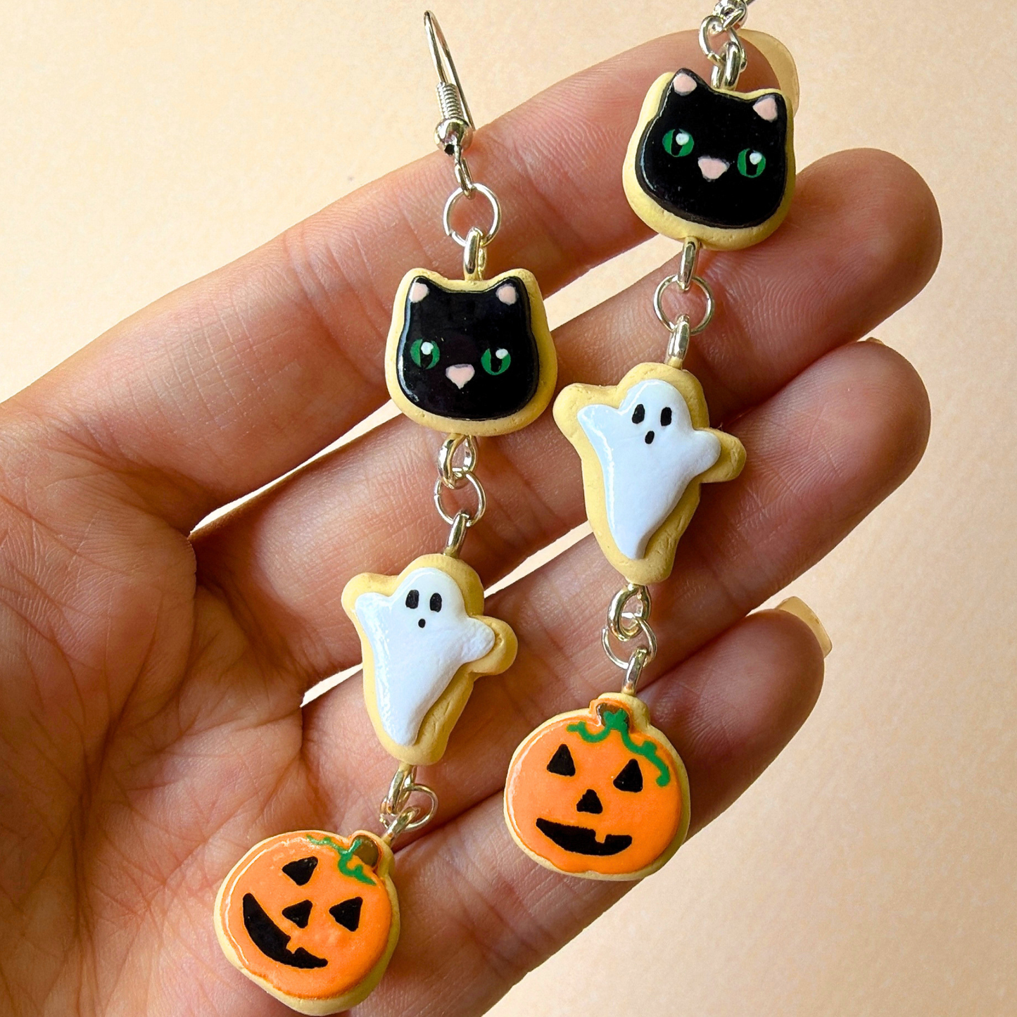Spooky Cookie Earrings