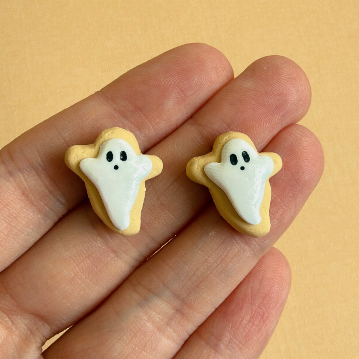 Halloween Cookie Stud Earrings