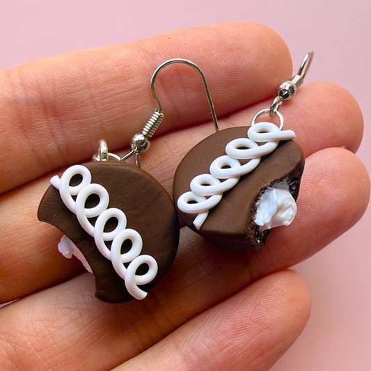 Chocolate Cupcake Earrings