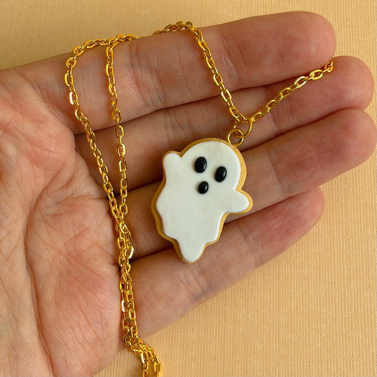 Halloween Clay Necklaces