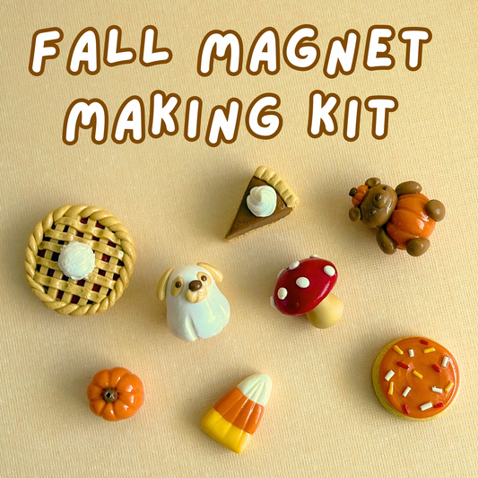 Fall Clay Magnet Making Kit