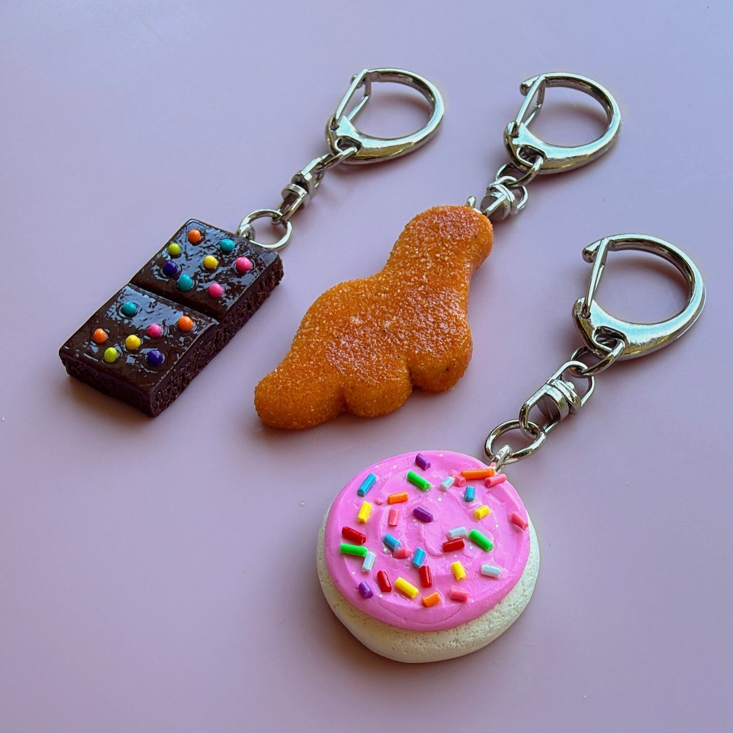 Nostalgic Foodie Keychains