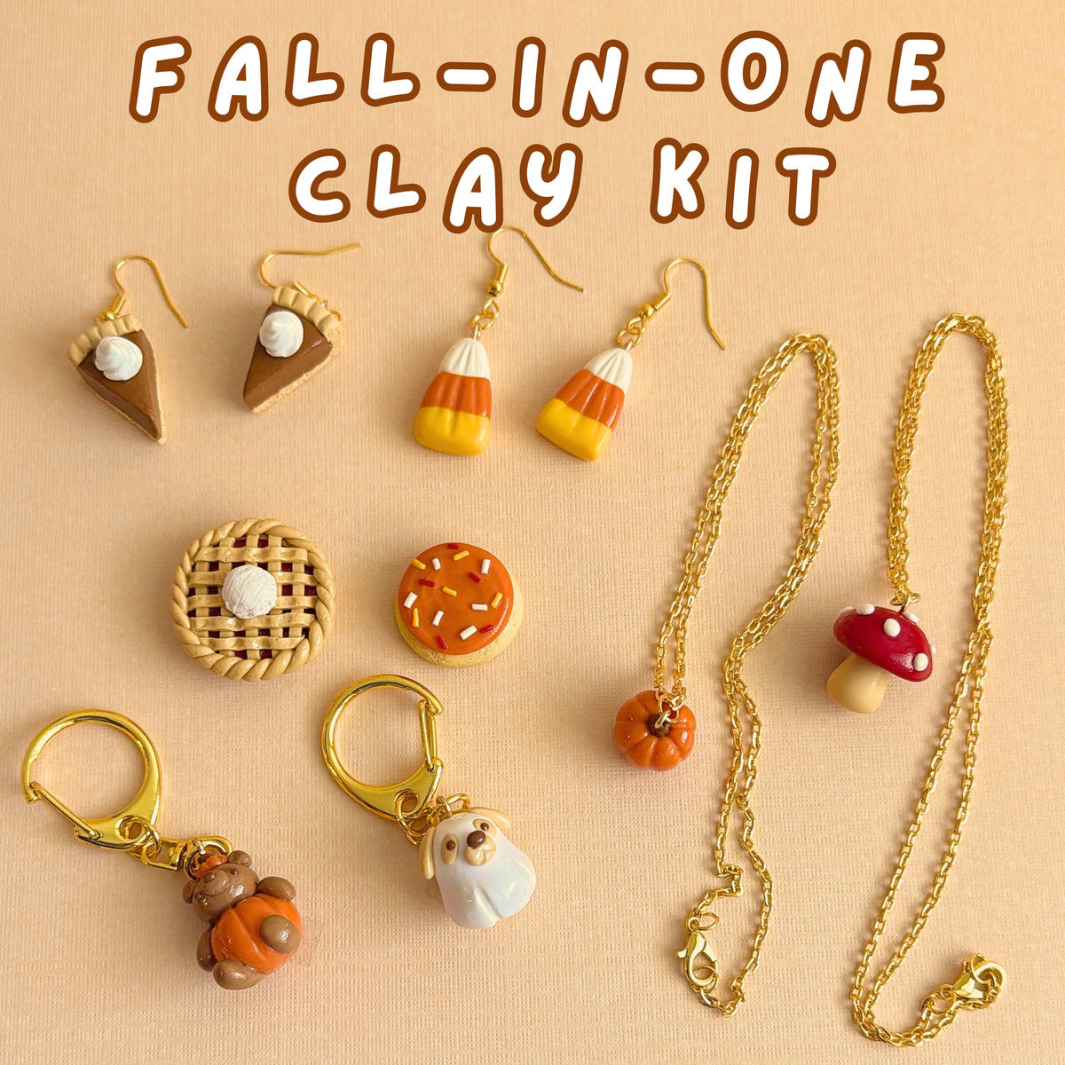 Fall-In-One Clay Craft Kit
