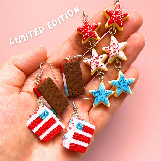 July 4th Earrings