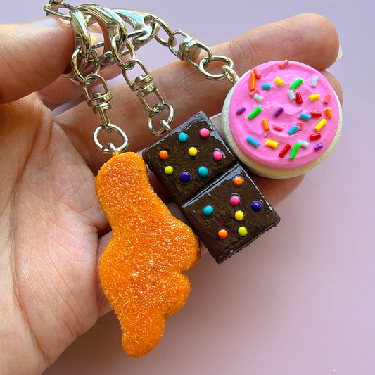 Nostalgic Foodie Keychains
