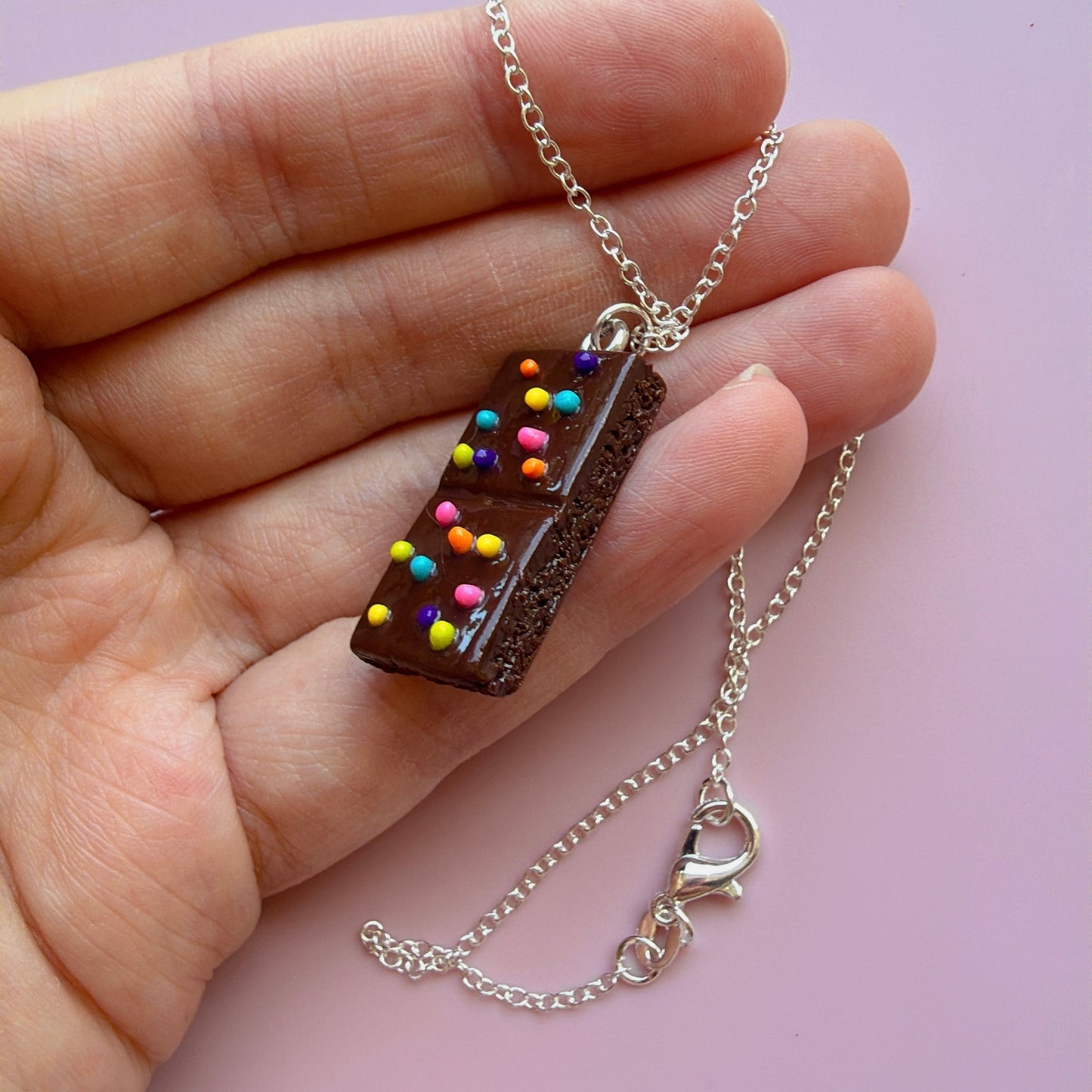 Nostalgic Snack Necklaces- Handmade Clay Jewelry