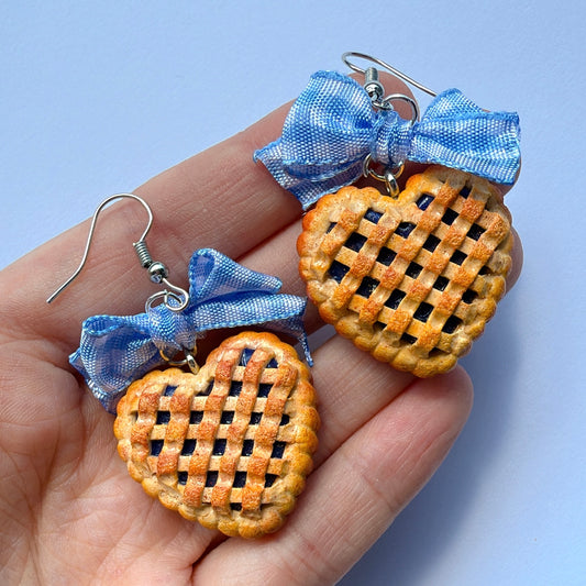 Blueberry Pie Earrings