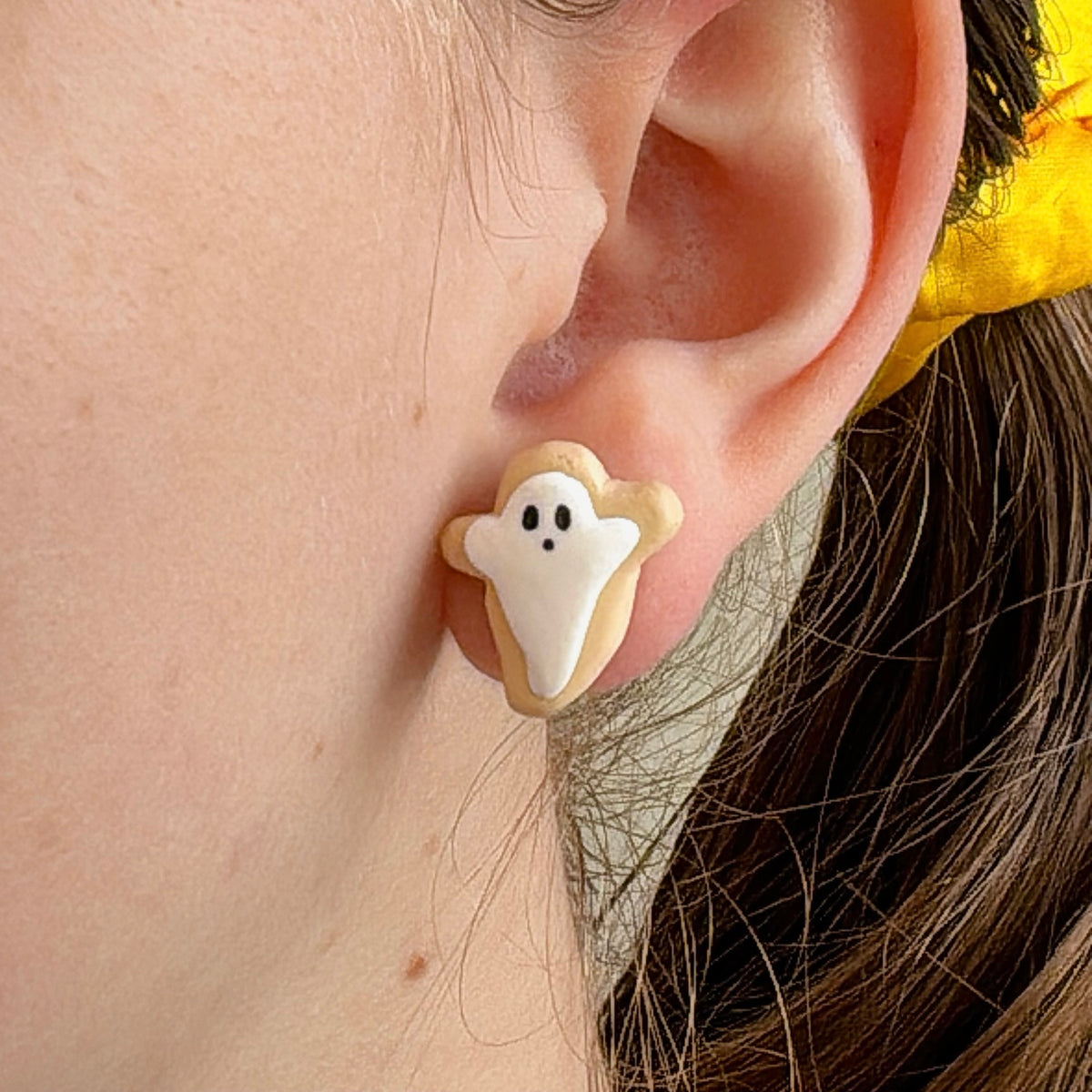Halloween Cookie Stud Earrings