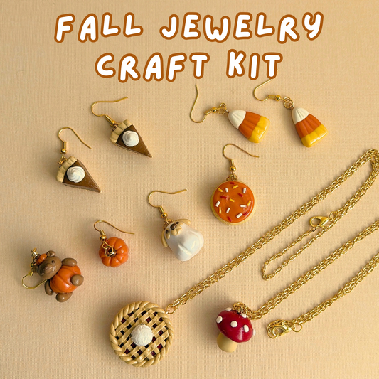 Fall Jewelry Polymer Clay Kit