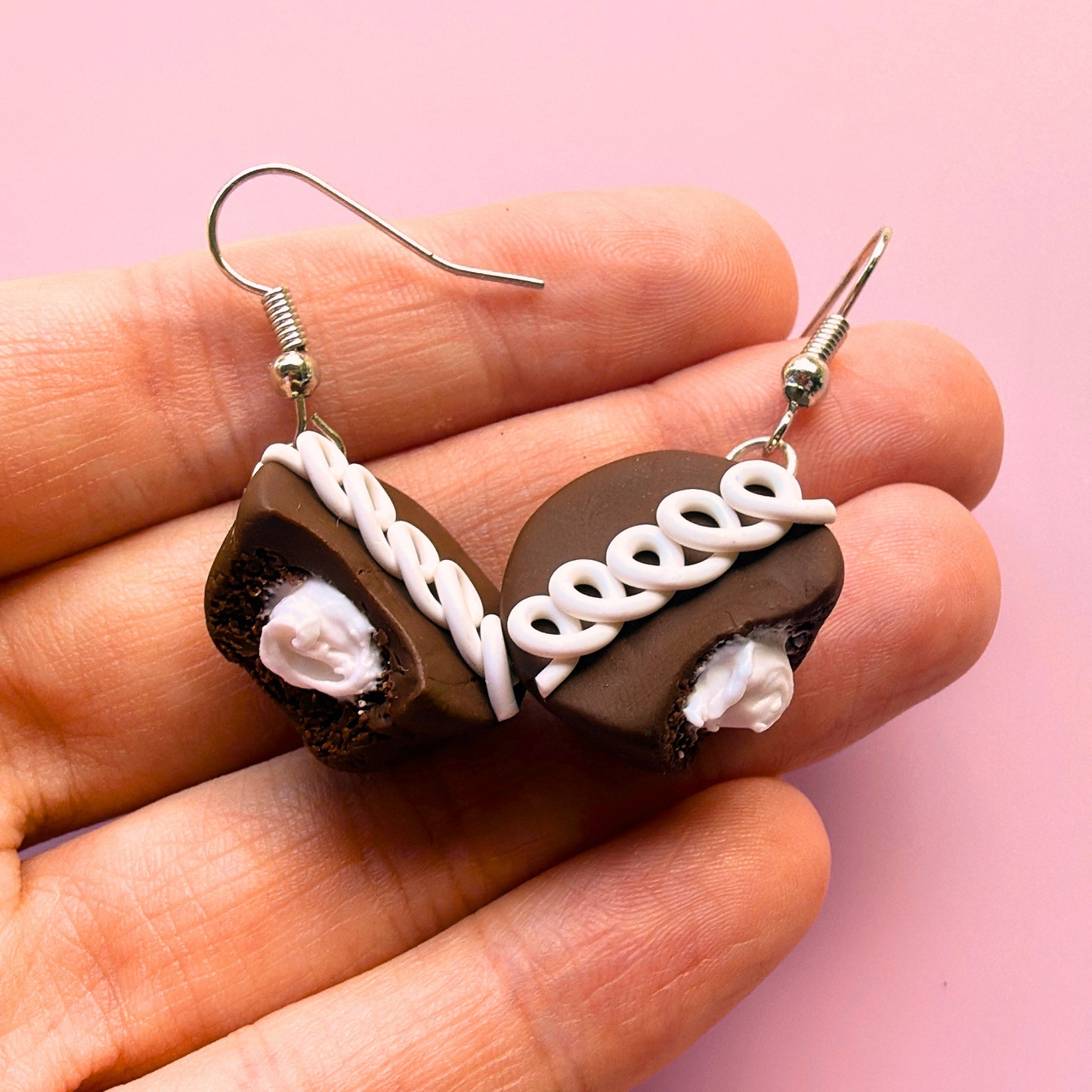 Chocolate Cupcake Earrings