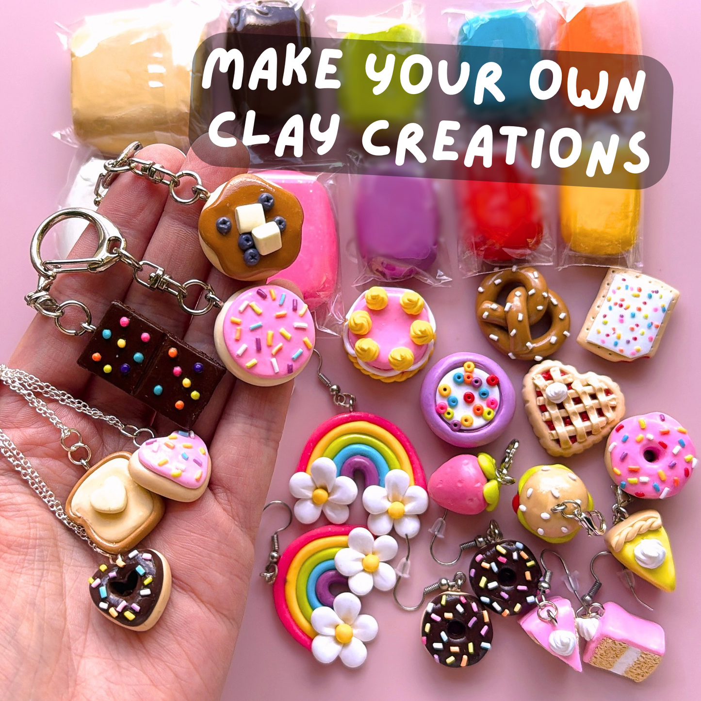 DIY Polymer Clay Craft Kits For Beginners- Sculpting Activity & Workshop For Teens and Adults