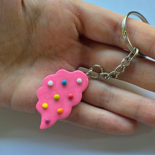 Circus Animal Cookie Keychain
