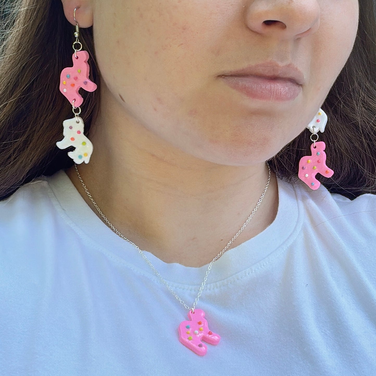 Nostalgic Snack Necklaces- Handmade Clay Jewelry