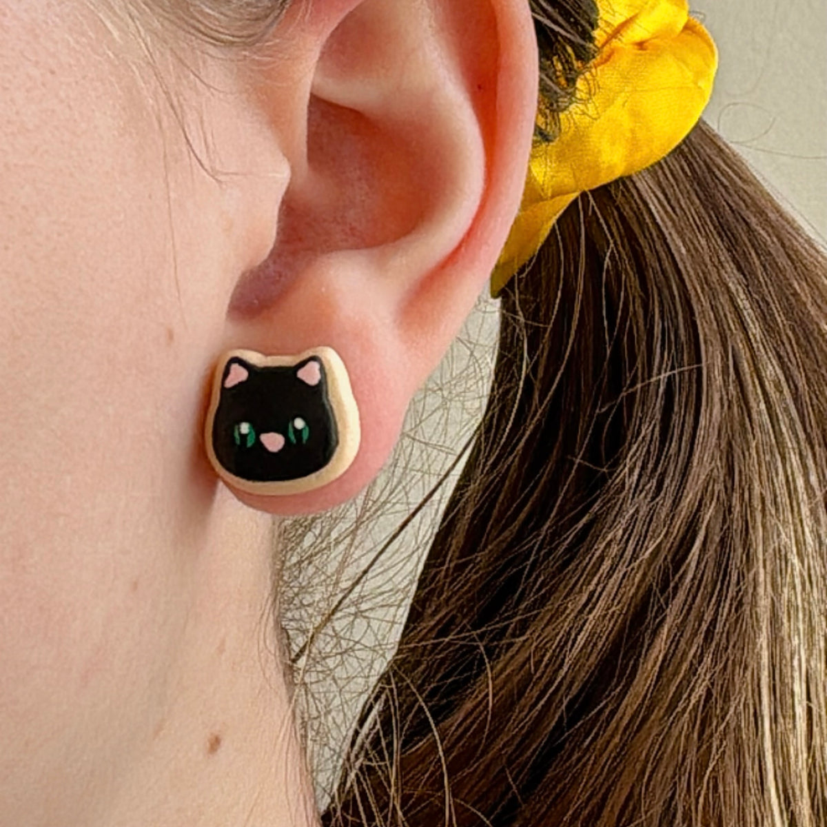 Halloween Cookie Stud Earrings