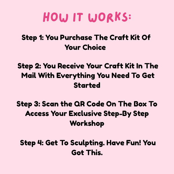 DIY Nostalgic Clay Magnet Making Kit For Beginners- Make 20 Clay Magnets
