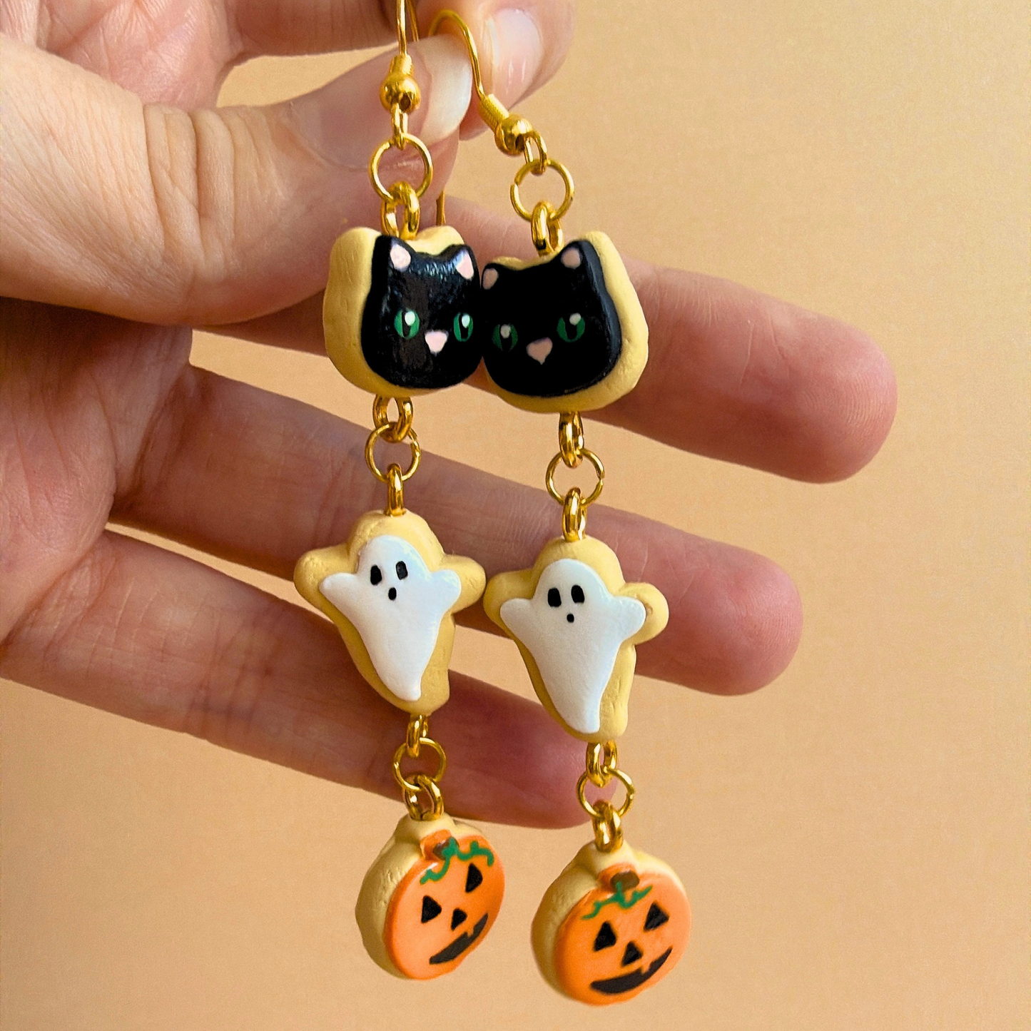 Spooky Cookie Earrings