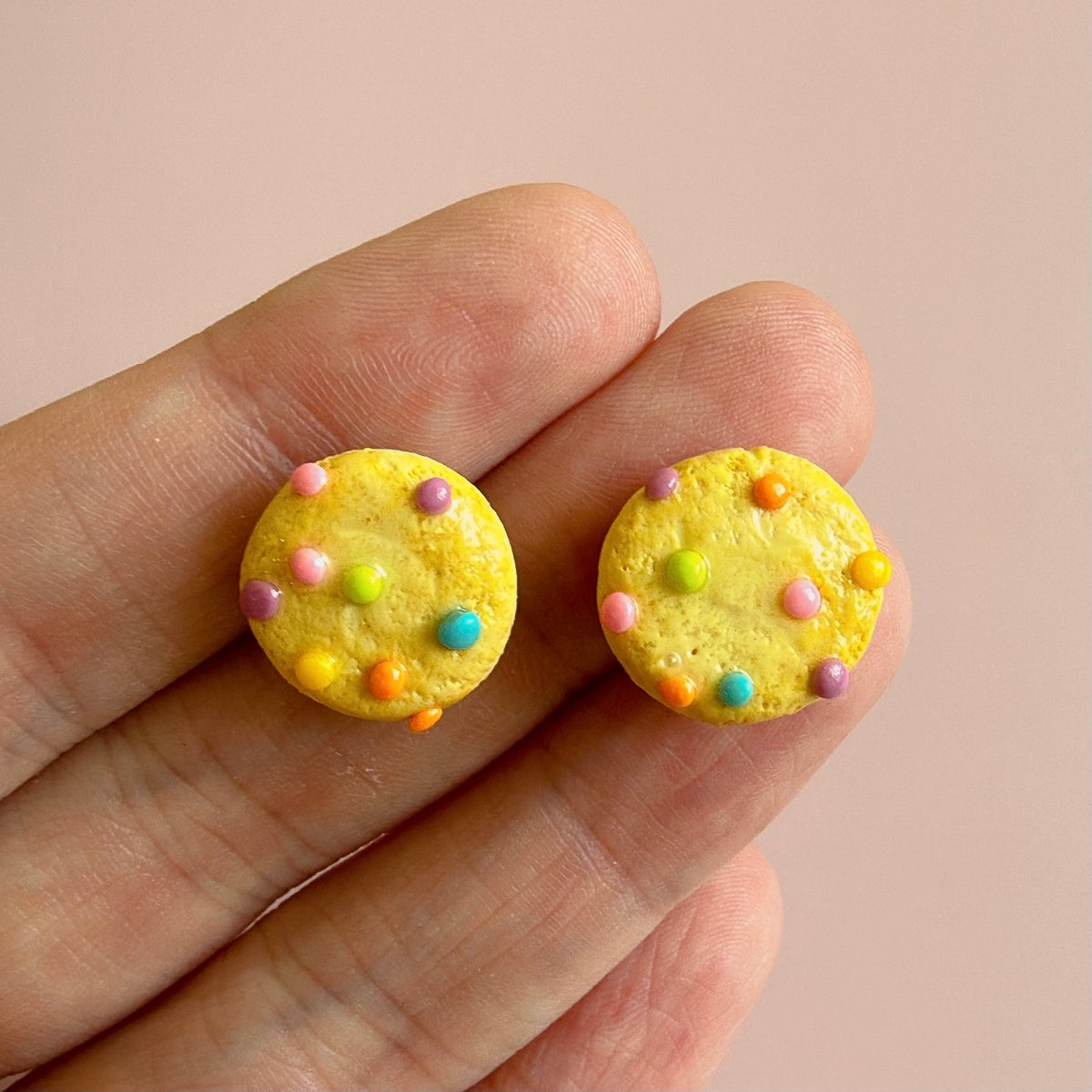 Cookie Stud Earrings