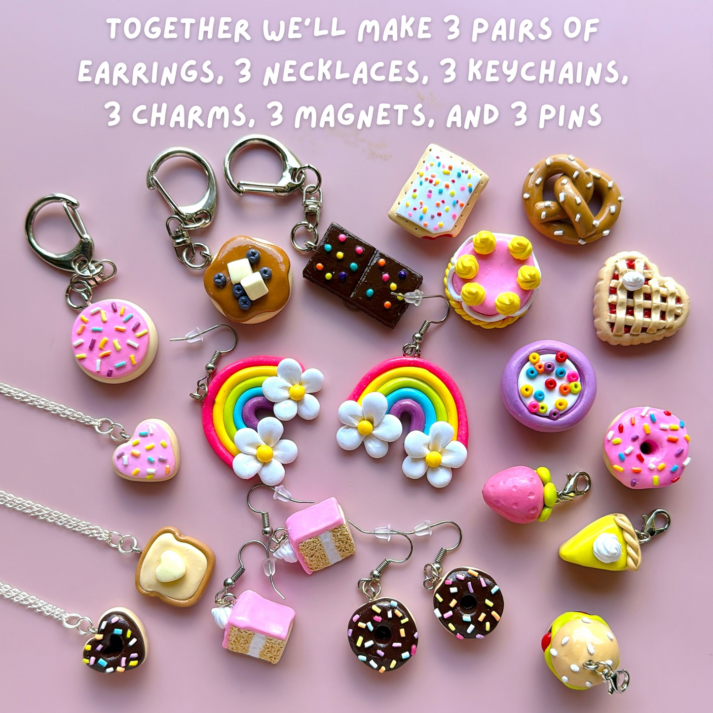 All In One Clay Kit For Beginners- Make A Little Bit Of Everything With Clay!