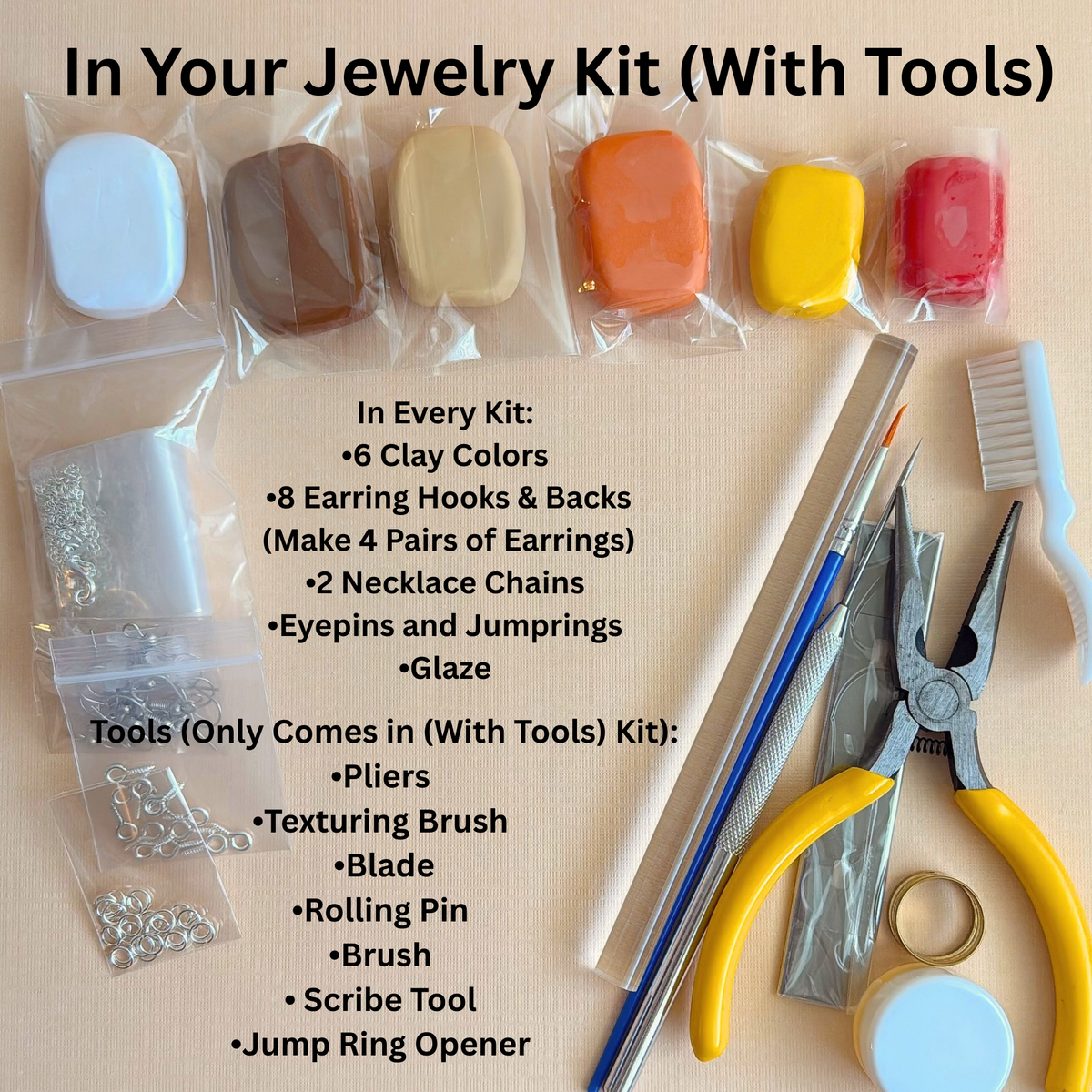 Fall Jewelry Polymer Clay Kit